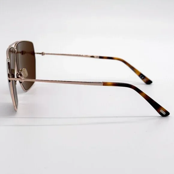 NEW TOM FORD SUNGLASSES TF1185 28E GOLD UNISEX EYEWEAR  display picture 1